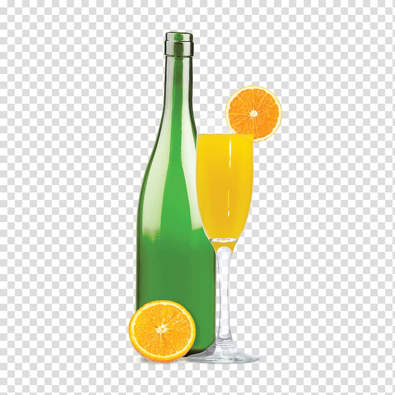 Mimosa Cocktail Mojito Champagne Sparkling wine, brunch transparent background PNG clipart