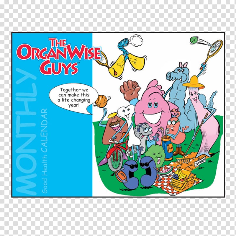Animal Legendary creature The OrganWise Guys , book sticker transparent background PNG clipart