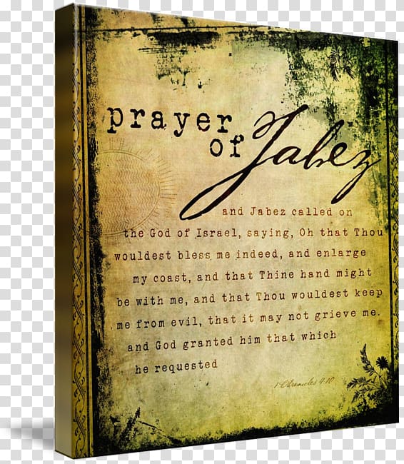 The Prayer of Jabez: Breaking Through to the Blessed Life Calligraphy Canvas Dallas Mavericks Gallery wrap, Prayer mat transparent background PNG clipart