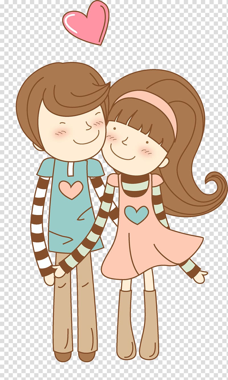 Significant other Love , Affectionate men and women transparent background PNG clipart