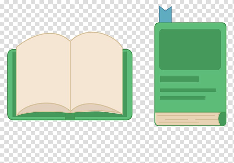 Green Blue Software Color, Green Books transparent background PNG clipart