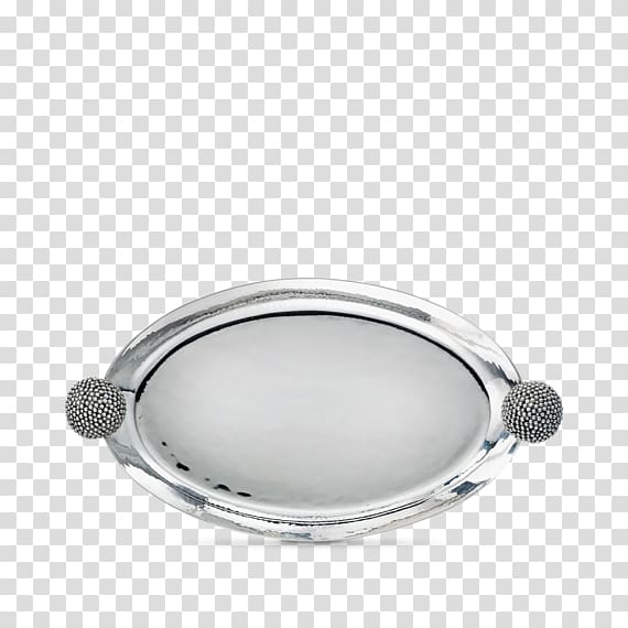 Caviar GEARYS Flagship Store Silver Platter Locket, silver transparent background PNG clipart