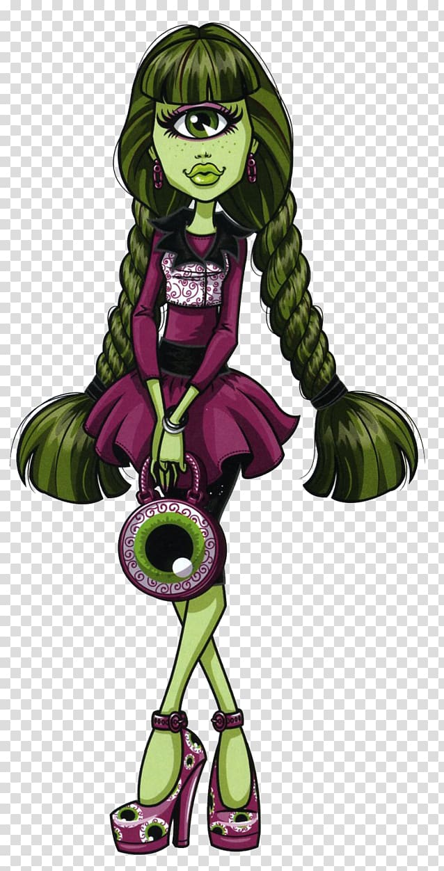 Doll Monster High: Ghoul Spirit Venus, monster transparent background PNG clipart