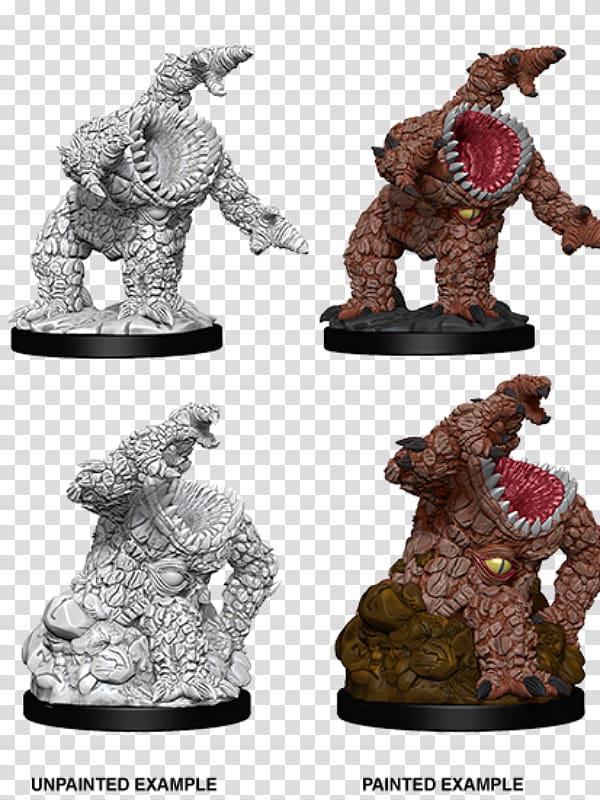 Dungeons & Dragons Miniatures Game Pathfinder Roleplaying Game Miniature figure Xorn, others transparent background PNG clipart