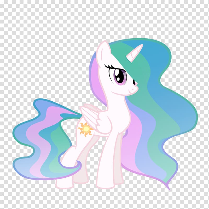 Pony Princess Celestia Derpy Hooves Cartoon Horse, horse transparent background PNG clipart