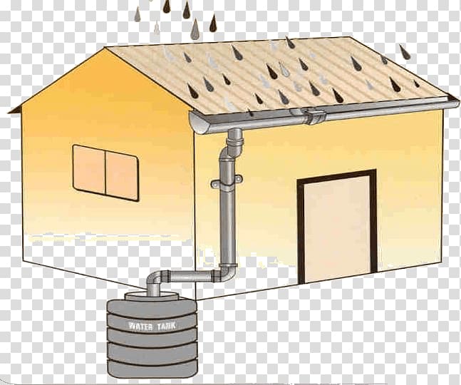 Rainwater harvesting Building Rain Barrels, water transparent background PNG clipart