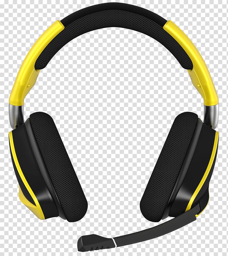 Corsair VOID PRO RGB 7.1 surround sound Headphones Wireless USB, headphones transparent background PNG clipart