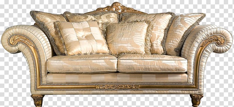 Couch Furniture Living room Sofa bed, sofa transparent background PNG clipart