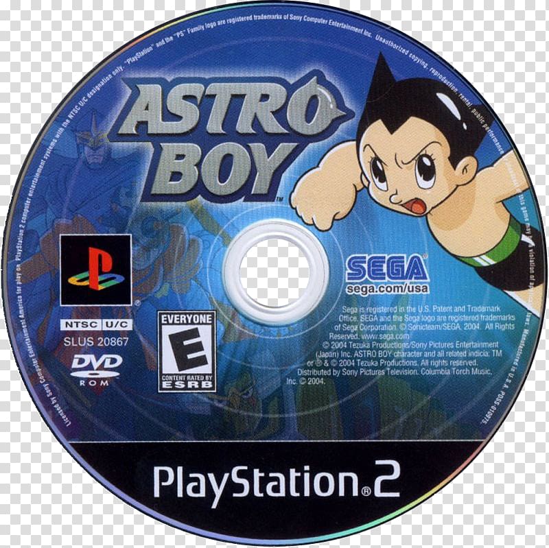 PlayStation 2 Astro Boy: The Video Game Compact disc DVD, Astro Boy transparent background PNG clipart