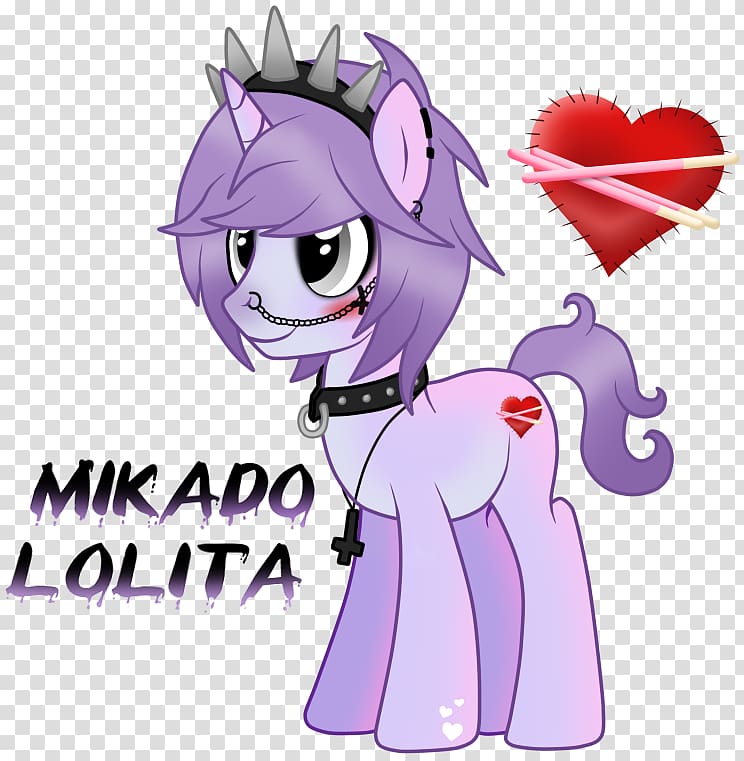 My Little Pony Goth subculture Lolita fashion Pastel, My little pony transparent background PNG clipart