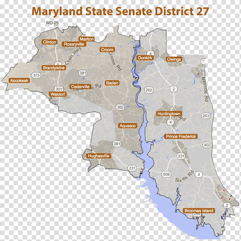 Maryland Senate Map, map transparent background PNG clipart