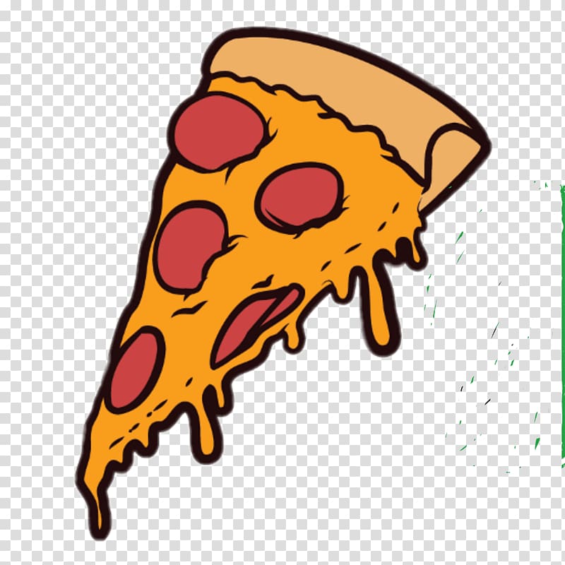 Pizza Pizza Sticker Pepperoni Salami, pizza transparent background PNG clipart