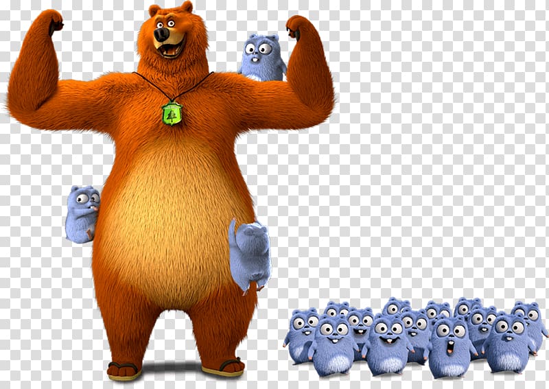 Disney Bear movie, Grizzy and the Lemmings transparent background PNG clipart