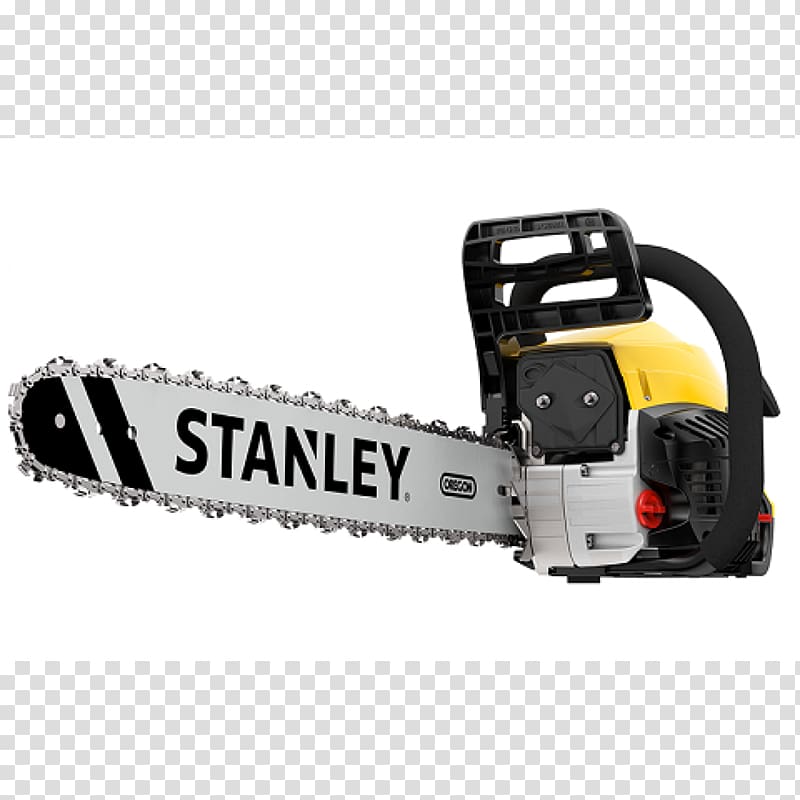 Chainsaw Stanley Black & Decker Stanley Hand Tools Power tool, chainsaw transparent background PNG clipart