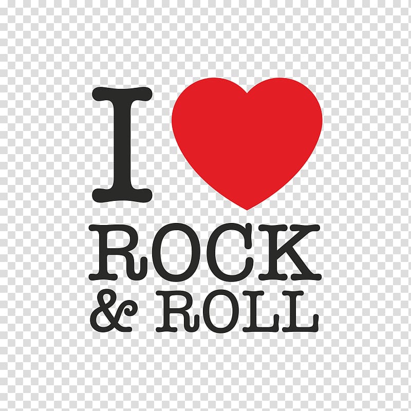 T-shirt I Love Rock \'n\' Roll Rock music, T-shirt transparent background PNG clipart