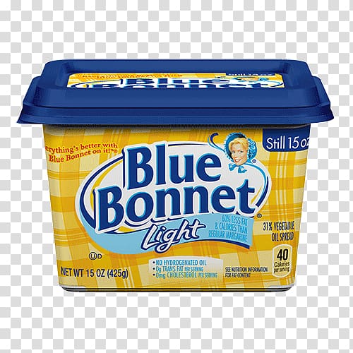 Blue Bonnet Margarine Butter Spread Brummel & Brown, butter transparent background PNG clipart