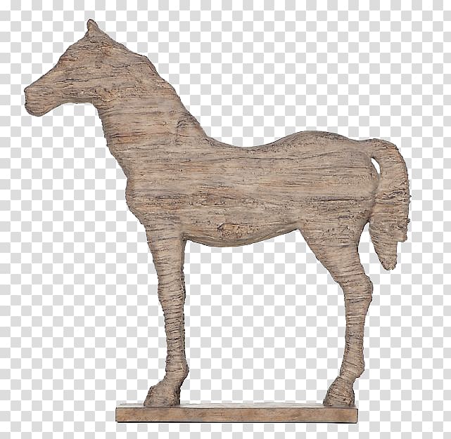 Thoroughbred Equestrian Sculpture Table Statue, Chinese stone horse carvings retro ornaments transparent background PNG clipart
