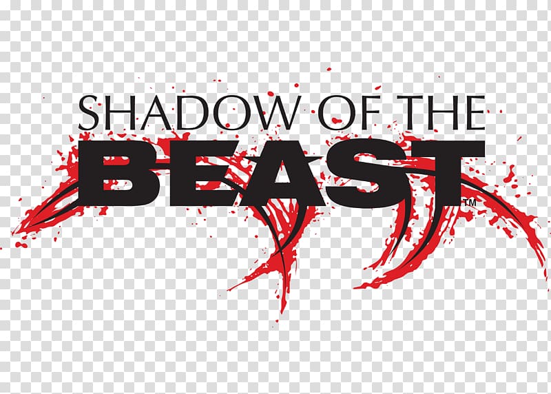Shadow of the Beast Logo Brand Blood Font, Heavy Spectrum Entertainment Labs transparent background PNG clipart