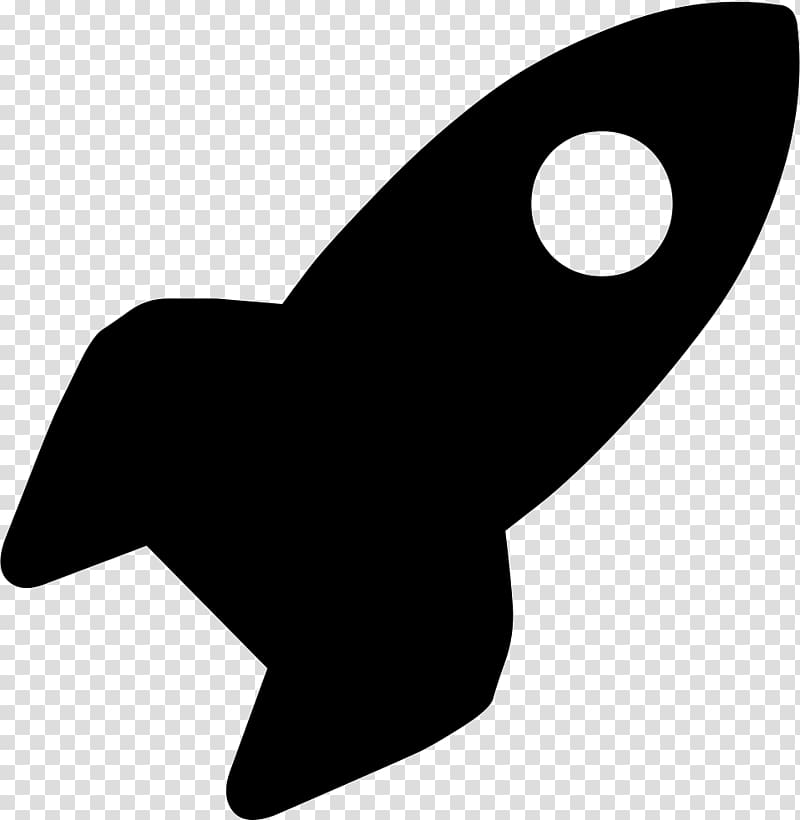Spacecraft Silhouette Starship , rocket transparent background PNG clipart