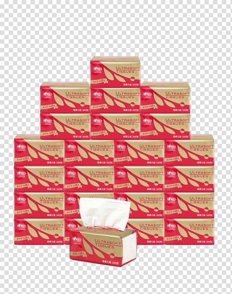 Paper Facial tissue Google s, Heart of India red Wyatt series 130 pumping Kleenex three transparent background PNG clipart