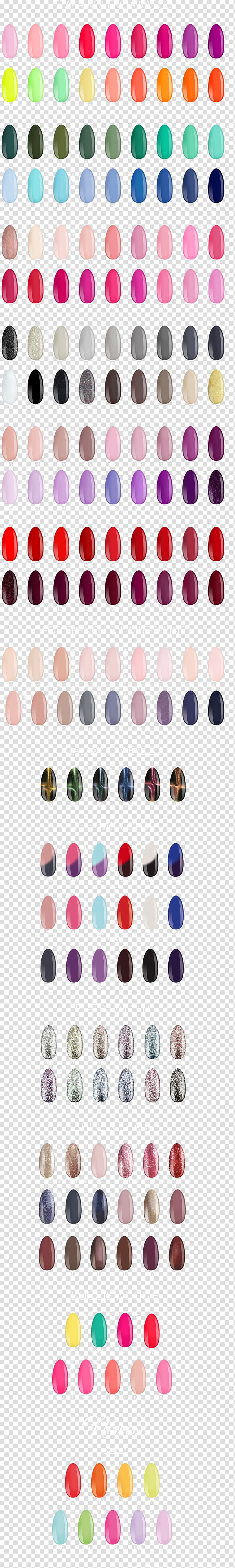 Gel nails Manicure Lakier hybrydowy Lacquer, Nail transparent background PNG clipart