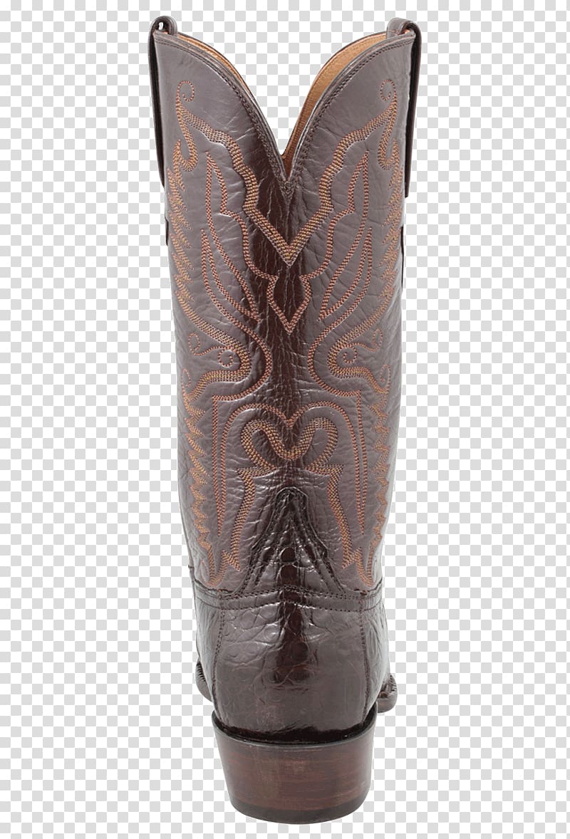 Cowboy boot Lucchese Boot Company Caiman Riding boot, boot transparent background PNG clipart