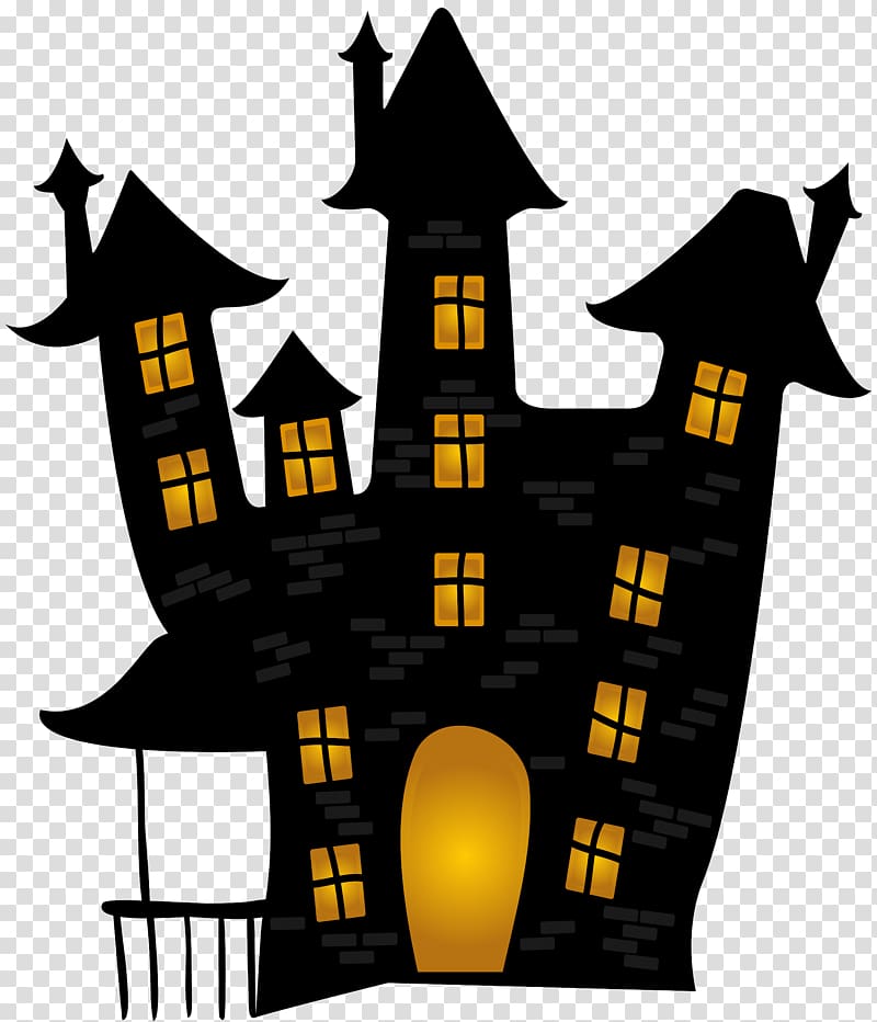Halloween Haunted house , haunted house transparent background PNG clipart