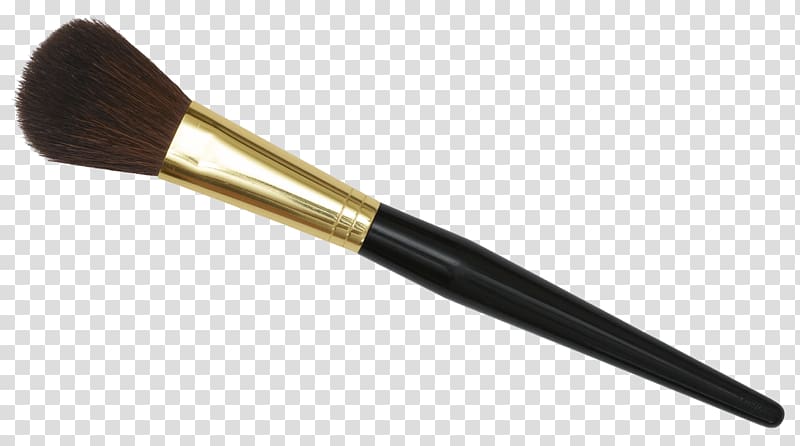 black makeup brush, Large Makeup Brush transparent background PNG clipart