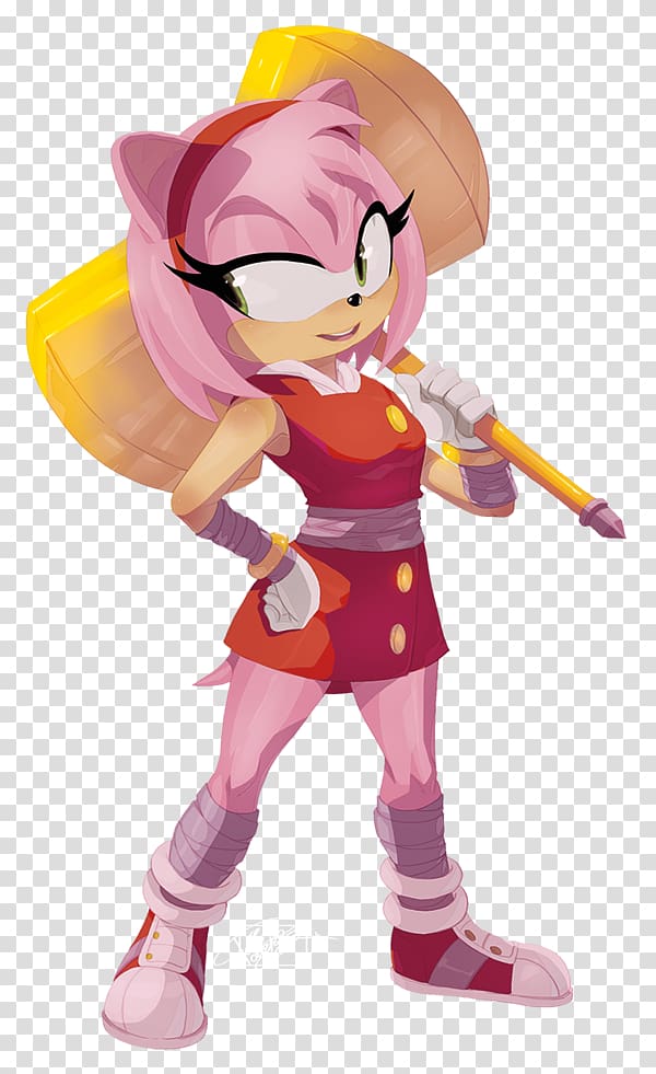 Amy Rose Sonic Boom: Rise of Lyric Sonic Adventure Doctor Eggman SegaSonic the Hedgehog, hedgehog transparent background PNG clipart