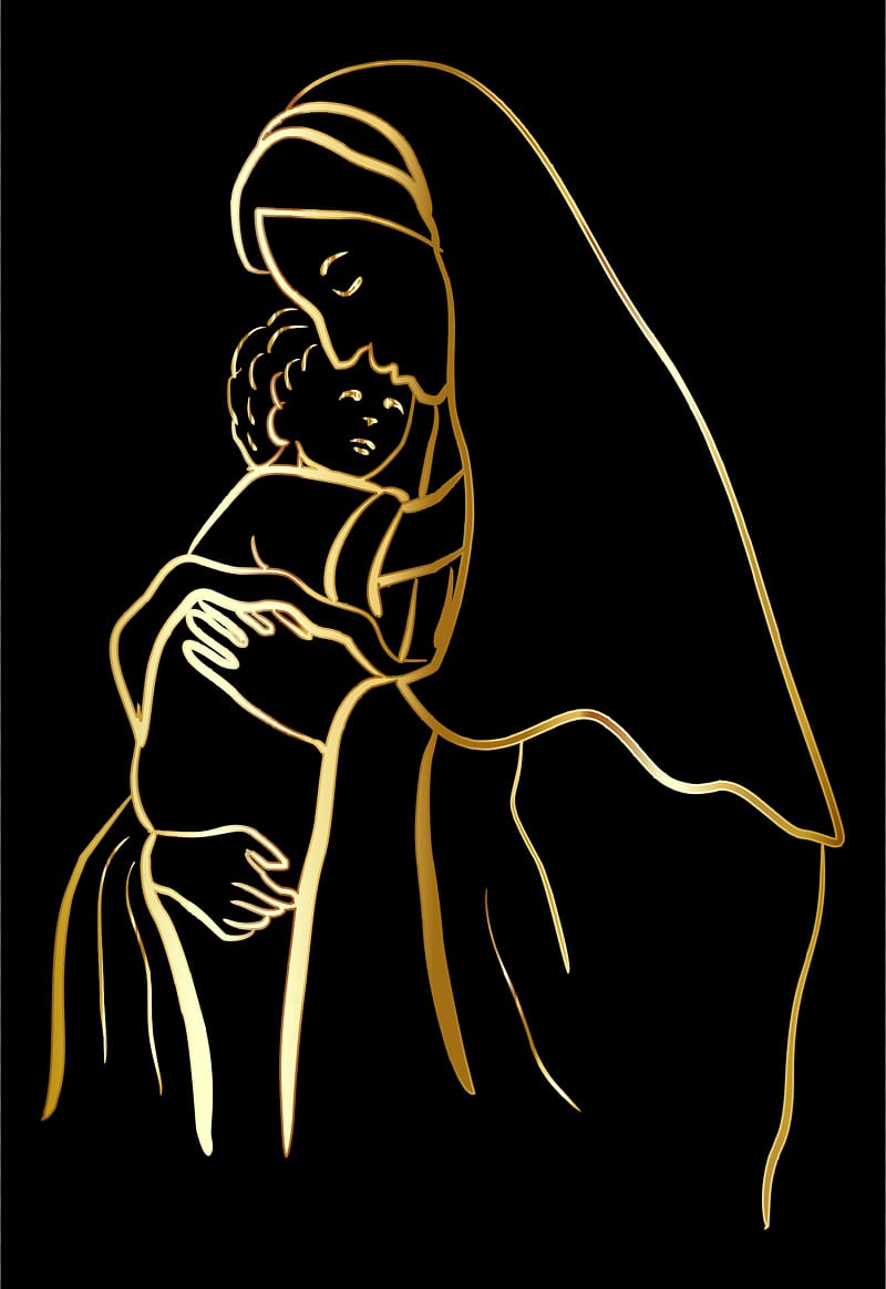 Child Jesus Madonna Theotokos Nativity of Jesus Religion, Mary transparent background PNG clipart