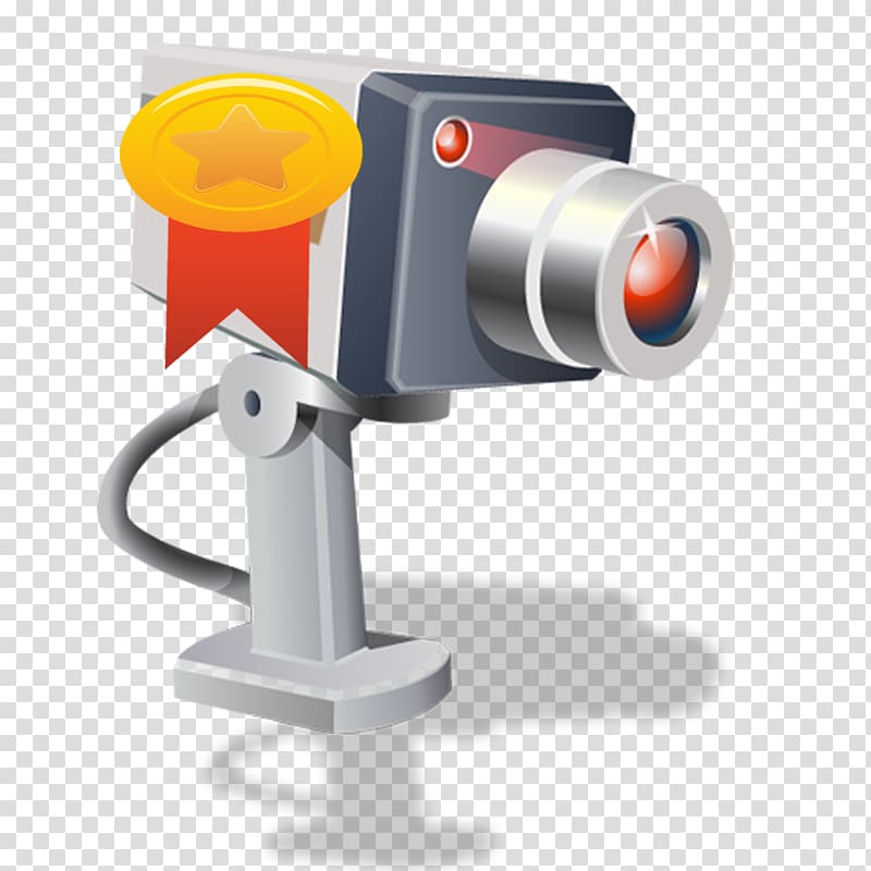 Cartoon Video camera, monitor transparent background PNG clipart
