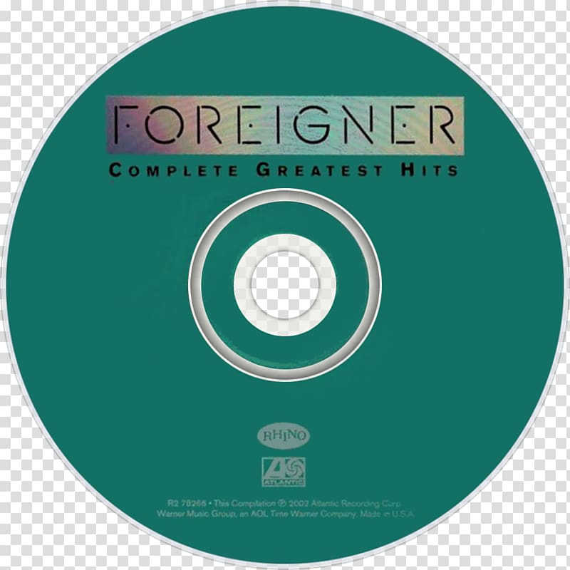 Compact disc Complete Greatest Hits Foreigner Greatest hits album, foreigner transparent background PNG clipart