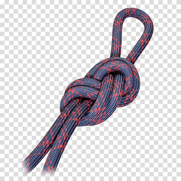 Dynamic rope Rock-climbing equipment Nylon, rope transparent background PNG clipart