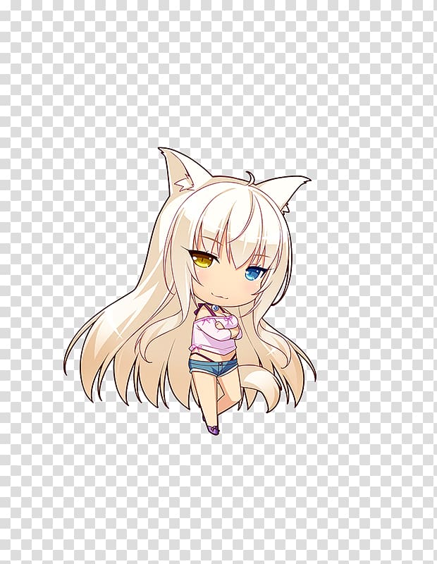 Nekopara Coconut Cat Maid Video game, coconut, purple, fictional Character,  hair png | PNGWing