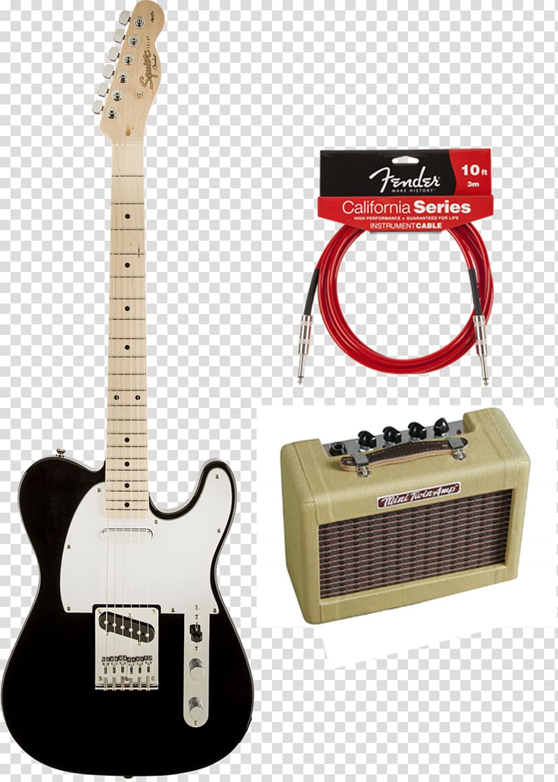 Fender Telecaster Thinline Fender Stratocaster Fender J5 Telecaster Squier, Bundles transparent background PNG clipart