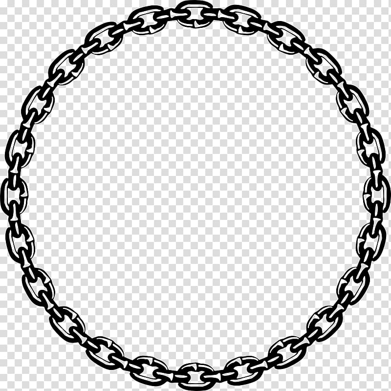 black chain frame illustration, Chain , chains transparent background PNG clipart