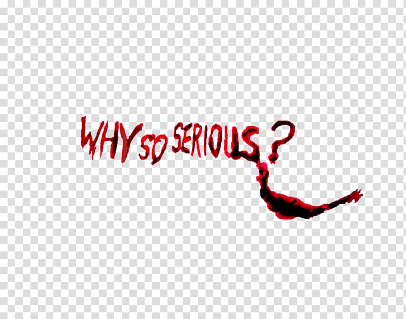 why so serious text, Joker MacBook Pro Laptop, why? transparent background PNG clipart