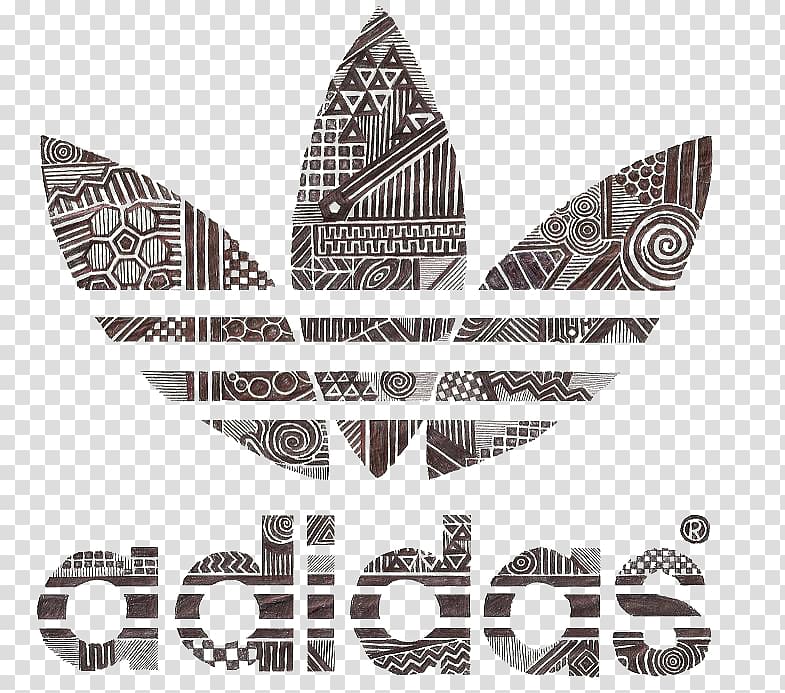 adidas logo transparent background PNG clipart