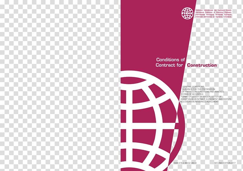 FIDIC Book Construction contract Architectural engineering, Red certificate transparent background PNG clipart