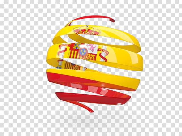 yellow and red Spain sphere , Flag of Spain Computer Icons , Icon Spain Flag transparent background PNG clipart