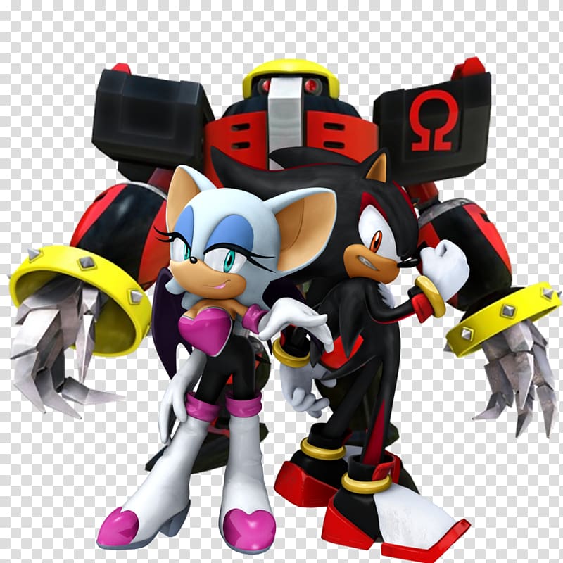 Rouge the Bat Sonic Heroes Shadow the Hedgehog Doctor Eggman Sonic the Hedgehog 3, high light shadow transparent background PNG clipart