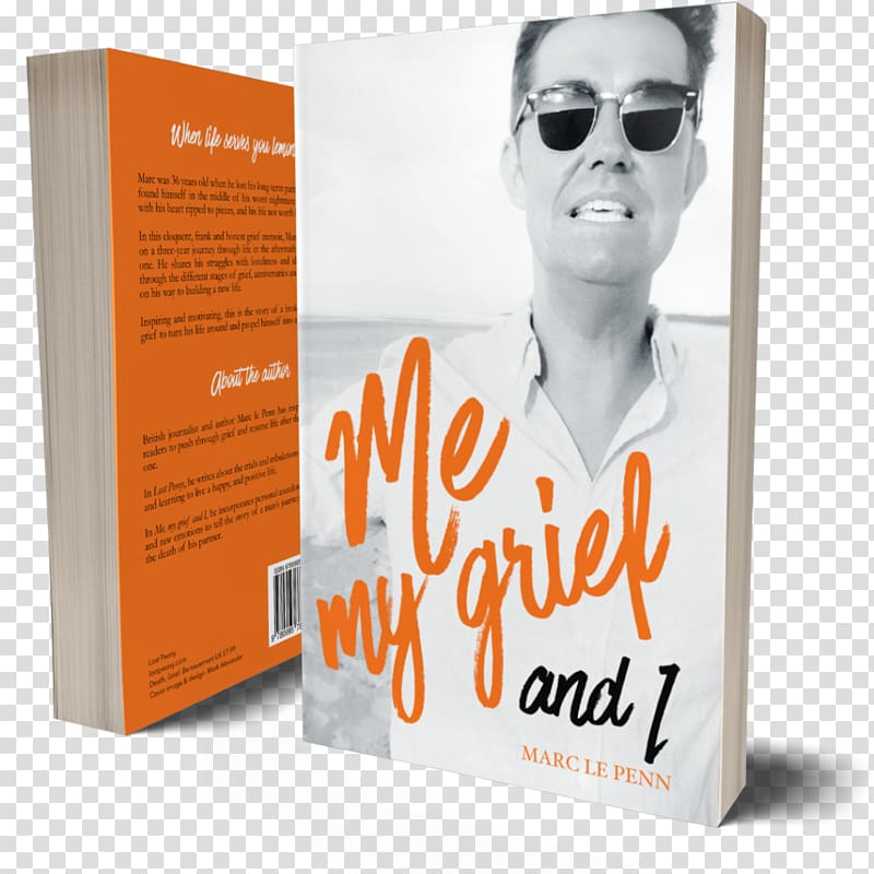 Me, My Grief and I Marc Le Penn Book 0, book transparent background PNG clipart