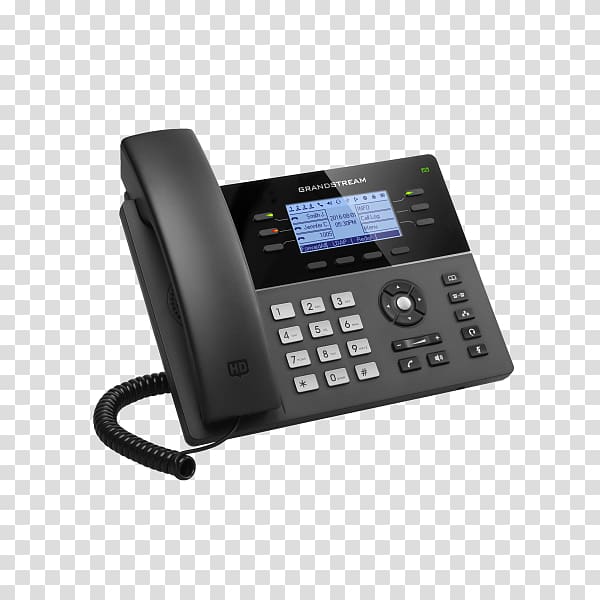 Grandstream GS-GXP1760 Mid-Range IP Phone with 6 Lines VoIP Phone and Device Grandstream Networks Voice over IP Telephone, voip transparent background PNG clipart