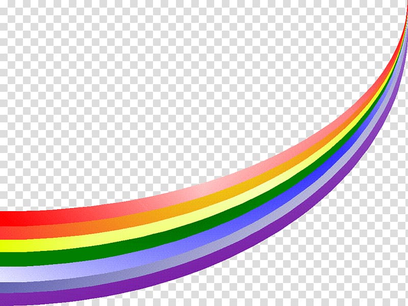 Light Rainbow Color Iridescence Sky, Rainbow transparent background PNG clipart
