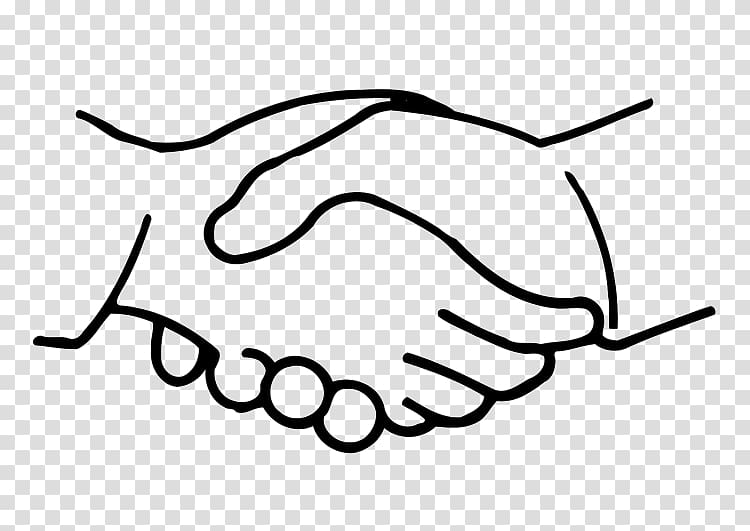 Handshake Drawing Cartoon , hand transparent background PNG clipart