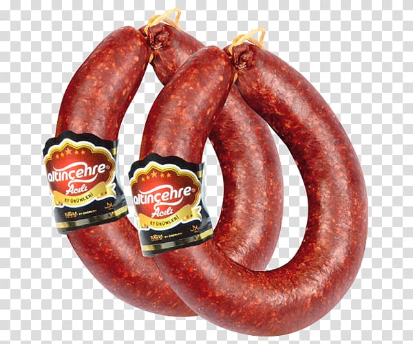 Frankfurter Würstchen Bratwurst Knackwurst Sausage Bockwurst, sausage transparent background PNG clipart