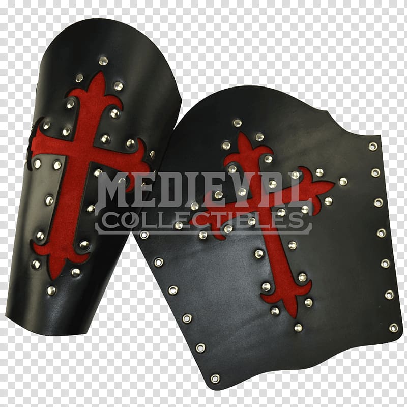Bracer Vambrace Gauntlet Leather crafting, gothic Cross transparent background PNG clipart