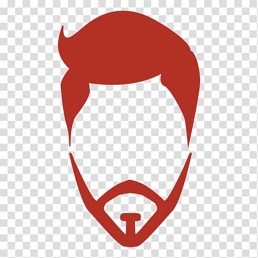 Hairstyle Hipster Beard Barber, interactive transparent background PNG clipart