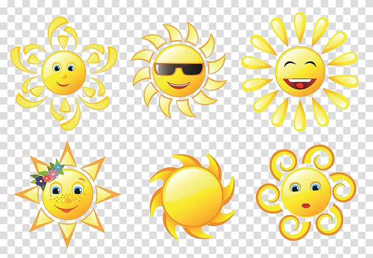 Sunlight Cartoon Illustration, Cartoon sun transparent background PNG clipart