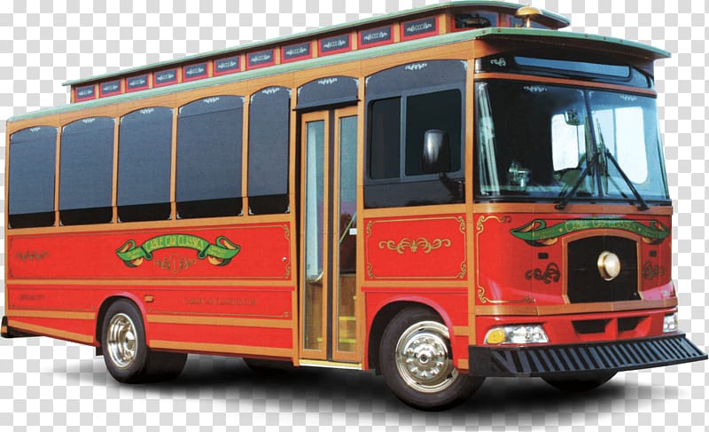 Bus Tram Vehicle Transport Limousine, trolly transparent background PNG clipart